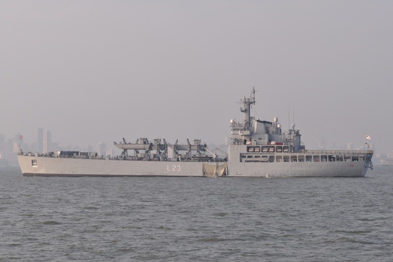Magar Class Indian Amphibious Ship (C)